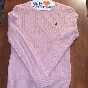 Brooks Brother cable knit sweater